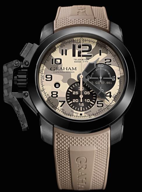 Replica Graham Watch 2CCAU.E03A Chronofighter Oversize Black Arrow